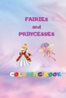 Fairies and Princesses Coloring Book