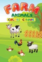 Farm Animals Coloring Book