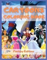 Cartoons: Coloring Book