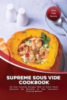 Supreme Sous Vide Cookbook