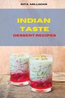 Indian Taste Original Dessert Recipes