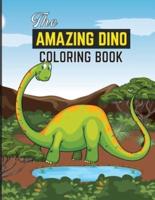 The Amazing Dino Coloring Book for Kids