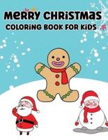 Merry Christmas  : Coloring Book For Kids