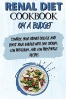 Renal Diet Cookbook On A Budget
