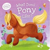 What Does Pony Like?