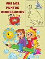 Une los puntos - Dinosaurios : Libro para colorear para niños a partir de 3 años (Unir puntos para niños)