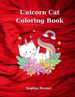 Unicorn Cat Coloring Book: Amazing Coloring Book  Educational Activity Book for Kids  Coloring Book with Unicorn Cats