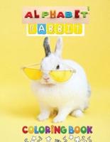 Alphabet Rabbit Coloring Book : Educational Activity Book   Color and Learn Alphabet   Happy Kids