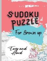 Marshman, S: Sudoku Puzzle For Grown up