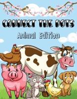 Connect the Dots - Animal Edition: 50 Fun Connect The Dots and Color Book for Boys & Girls Ages 4+