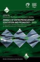 Annals of Entrepreneurship Education and Pedagogy 2023