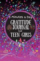 5-Minute Gratitude Journal for Teen Girls