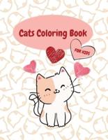 Zara Roberts: Cats Coloring Book For Kids