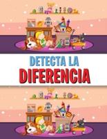 DETECTA LA DIFERENCIA: Libro de las diferencias para niños, un divertido libro de buscar y encontrar para niños