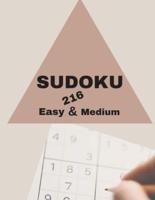 Sudoku 216 Easy&Medium