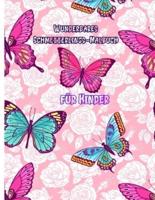 Wunderbares Schmetterlings-Malbuch Für Kinder
