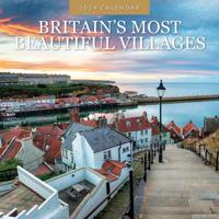 Britain's Most Beautiful Villages 2024 Square Wall Calendar