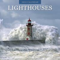Lighthouses 2024 Square Wall Calendar