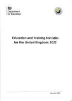 Education and Training Statistics for the United Kingdom, 2022