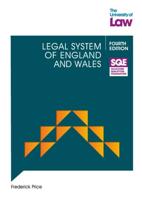 SQE - Legal System of England and Wales 4E