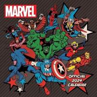 Official Marvel Comics 2024 Square Wall Calendar