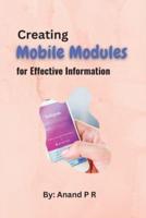 Creating Mobile Modules for Effective Information