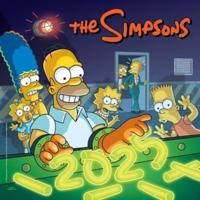 The Simpsons Square Calendar 2025