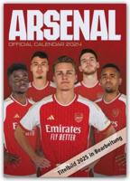 Official Arsenal FC A3 Calendar 2025