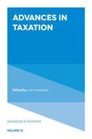 Advances in Taxation. 31