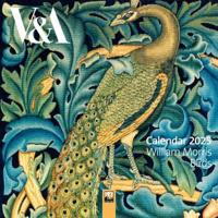V&A: William Morris Birds Mini Wall Calendar 2025 (Art Calendar)