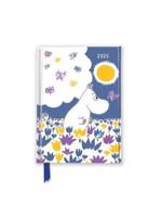 Moomin Among the Flowers 2025 Luxury Pocket Diary Planner - Week to View