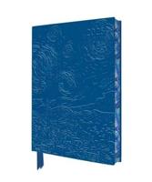 Vincent Van Gogh: The Starry Night 2025 Artisan Art Vegan Leather Diary Planner - Page to View With Notes