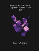 Batch Verification of Digital Signatures in IoT