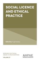 Social Licence and Ethical Practice