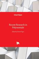 Recent Research in Polynomials