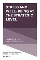 Stress and Well-Being at the Strategic Level