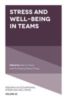 Stress and Well-Being in Teams