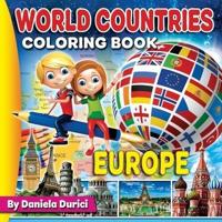 World Countries Coloring Book Europe