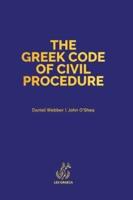 The Greek Code of Civil Procedure