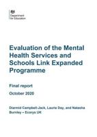 Evaluation of the Mental Health Services and Schools Link Expanded Programme