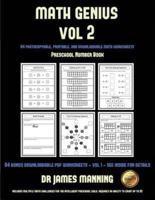 Preschool Number Book (Math Genius Vol 2): This book is designed for preschool teachers to challenge more able preschool students: Fully copyable, printable, and downloadable