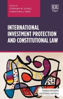 International Investment Law and Constitutional Law