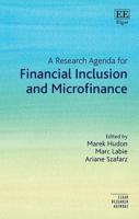 A Research Agenda for Financial Inclusion and Microfinance