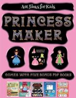 Art Ideas for Kids (Princess Maker - Cut and Paste): This book comes with a collection of downloadable PDF books that will help your child make an excellent start to his/her education. Books are designed to improve hand-eye coordination, develop fine and 