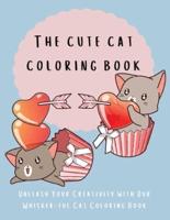 The Cute Cat Coloring Book