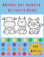 Animal Dot Marker Activity Book