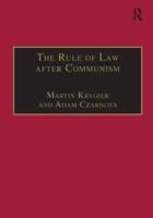 The Rule of Law After Communism