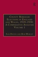 County Borough Elections in England and Wales, 1919-1938