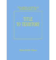 Title to Territory