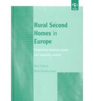 Rural Second Homes in Europe